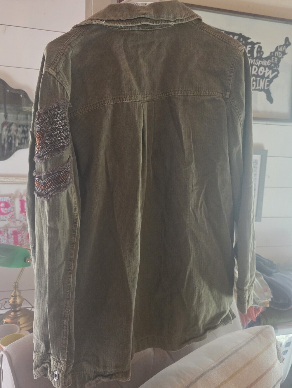 Free People Utility Patch Jacket - Picture 7 of 7